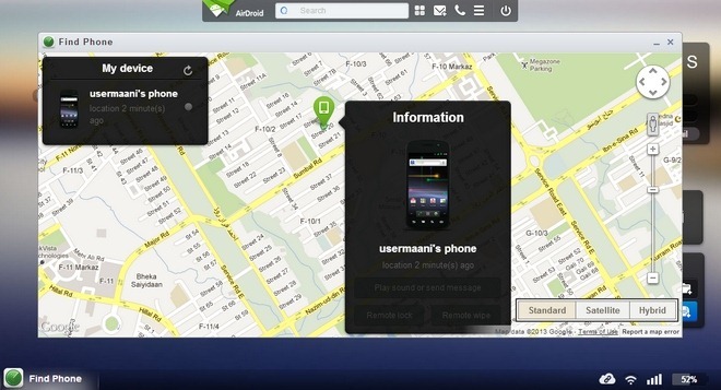 AirDroid2-Android-Locate
