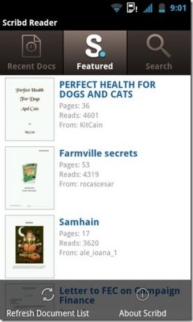 Scribd-Android-Home