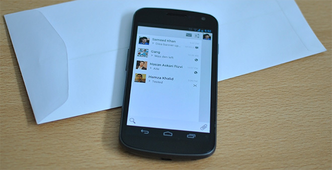 Disa-für-Android-WhatsApp - & - SMS-Messaging-kombiniert