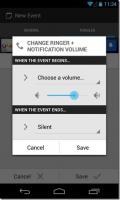 Cisza dla Androida Pobiera interfejs użytkownika Holo, zdarzenia kalendarza, przełączniki zasilania i inne