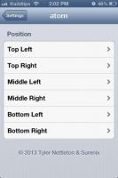 Atom adaugă un lansator de aplicații personalizat elegant la ecranul de blocare pentru iPhone