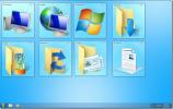 Crea riquadri Aero Windows 7 per sostituire le icone del desktop