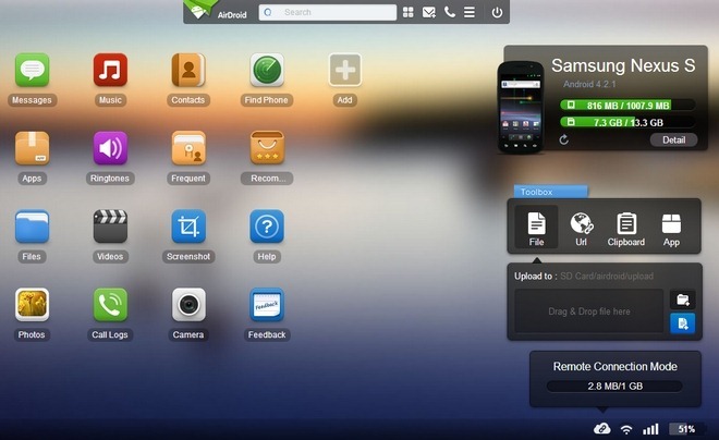 AirDroid2-Android-Web