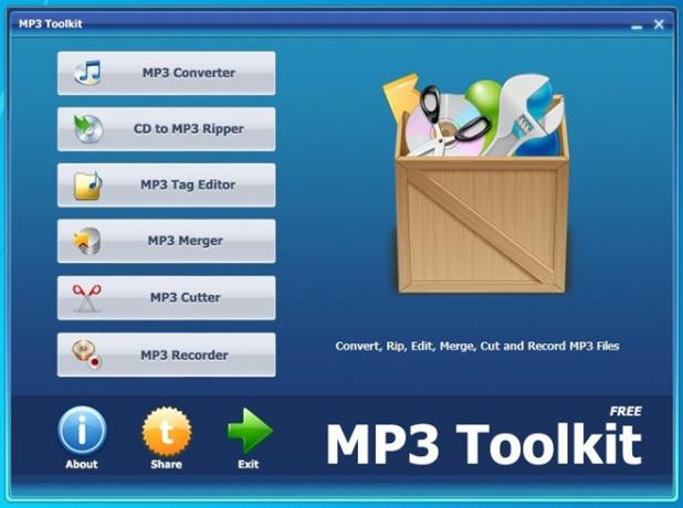 مجموعة أدوات MP3