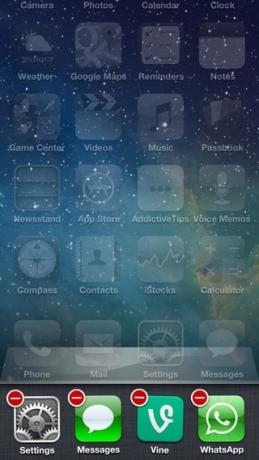 Rakenduste vahetaja iOS 6