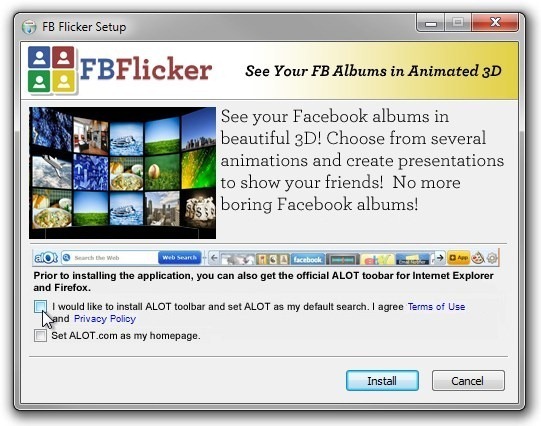 FB Flicker Setup