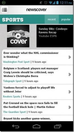 Newscover-Android-nyheter