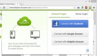Dolphin Browser agrega sincronización remota con navegadores de escritorio y uso compartido de WiFi