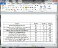 Integrer datablad fra Excel 2010 til Word-dokument
