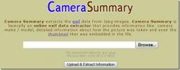 Visa fullständig EXIF-metadatainformation för alla JPEG-bilder online