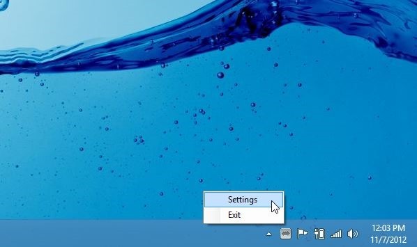 Vassoio Unsticky_System per mouse Windows 8