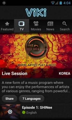 Programa de TV Viki-Android