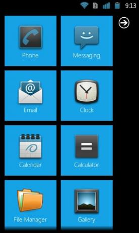 WP7 Launcher Android Home