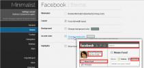 Personnaliser l'interface utilisateur de Facebook avec minimaliste pour Facebook