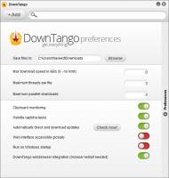 DownTango: vienkāršs lietojums, Eye-Candy lejupielādes pārvaldnieks