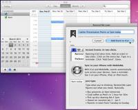 Amintește-mi mai târziu Adăugă rapid evenimente de pe desktopul Mac la iCal
