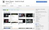 הפעל לשלוחה של Kodi ל- Chrome: שלח סרטונים מהדפדפן שלך לקודי