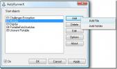 AutoRunnerX lancerer flere filer og mapper, når USB-drevet er tilsluttet