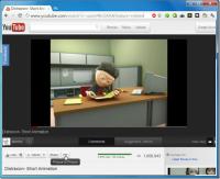 Преглед на видеоклипове в YouTube Картина в картина като Известия за работния плот на Chrome