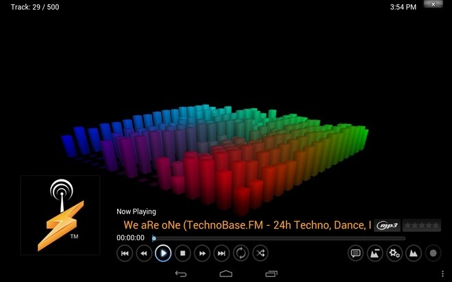 XBMC-12-Фродо-Android-Music