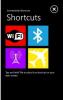 Csatlakozási hivatkozások hozzáadása a Windows Phone Mango kezdőképernyőjéhez