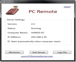 Home desktop remoto per PC