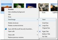 Outlook 2010/2007: saatke pilt Windows Exploreri kestlaiendiga