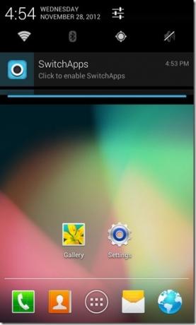 SwitchApps-Android-ilmoitus