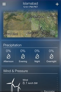 Yahoo! Statistik Cuaca iOS