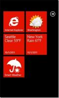 Smart Vær: En rask, intelligent værvarsel-app for WP7 Mango