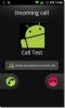 ShakeCall til Android Gør det muligt at modtage og afslutte opkald med en rystelse