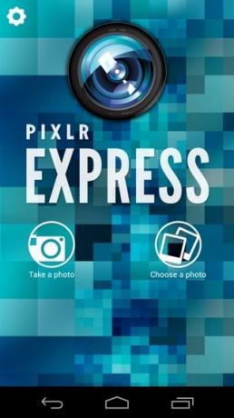 „Pixlr-Express“ „Android-Home“