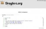 Dragbox: Seret & Bagikan Kode Sumber Tanpa Mendaftar