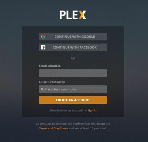 „Plex“ NAS 6 -Plex sąskaitoje