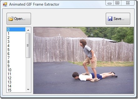 extractor de fotogramas animados gif