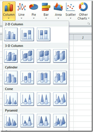 مخطط Excel 2010