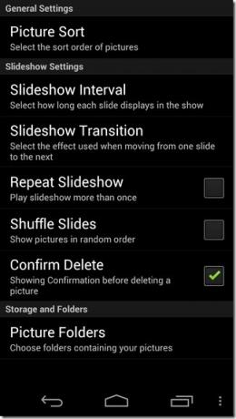 إعدادات RealPlayer-Android-Photo-Settings