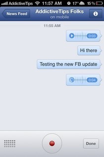 Facebooki iOS-i salvestus