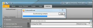 O suplemento Outlook4Gmail sincroniza contatos ilimitados do Google com o Outlook 2010