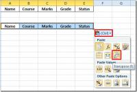 „Excel 2010“: Perkelkite / pakeiskite eilutes į stulpelius ir vice Versa