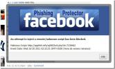 „Facebook“ sukčiavimo apsisaugojimo priemonė praneša apie galimą sukčiavimą [„Firefox“]