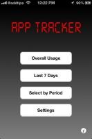 Aplikacija Tracker prikazuje grafično predstavitev uporabe aplikacij na iPhone
