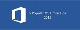 5 popularnih MS Office savjeta iz 2015. godine