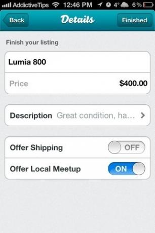 „SellSimple iOS“ išpardavimas