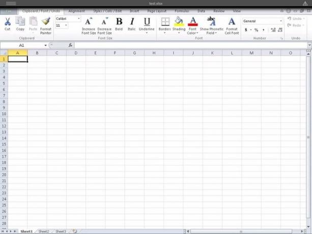 CloudOn Office Excel
