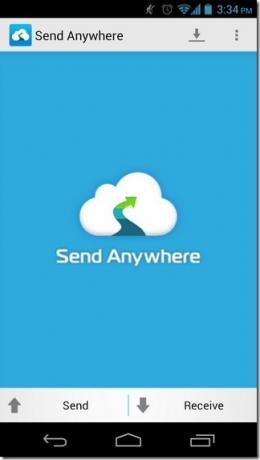 Send-Anywhere-Android-Home