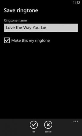 Ringtone Maker Beta WP Zapisz