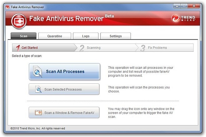 Falošné antivírusové Remover_Launch
