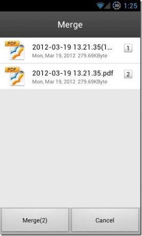 برنامج Foxitware-PDFCamera-Android-Merge