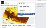 Cara Mengaktifkan Pemberitahuan Untuk Posting Facebook Tanpa Meninggalkan Komentar